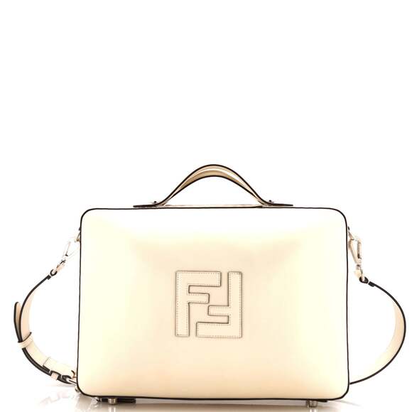Fendi Ff Logo Suitcase Crossbody Bag #184980F11B - Picture 1 of 7
